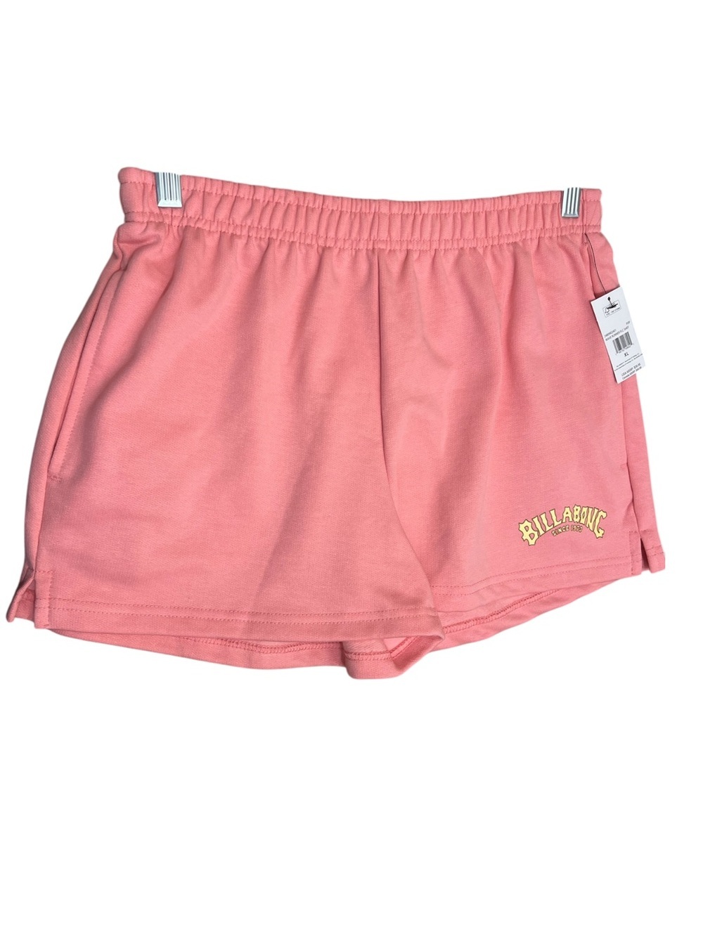 Billabong Women’s Size XL US High-Rise Shorts Peach Cotton Blend Pockets - Picture 2 of 14